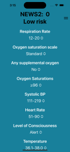 NCalc home screen